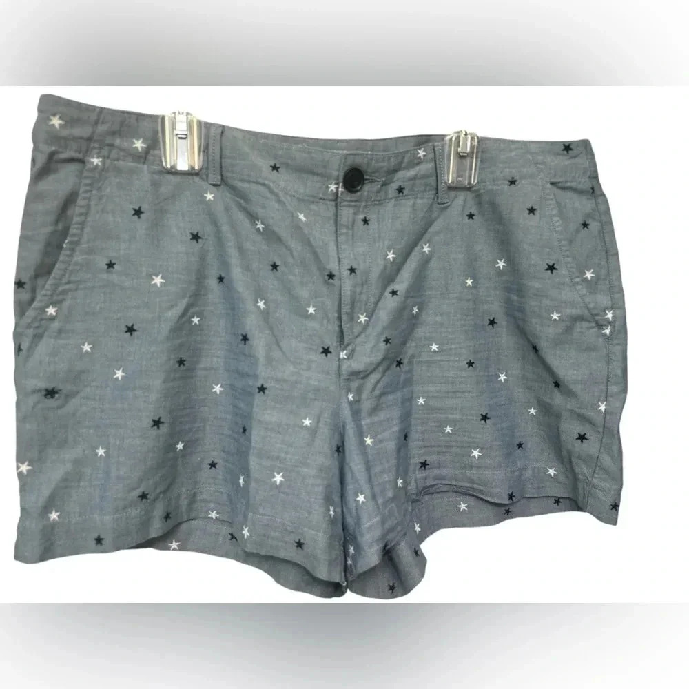 LOFT Blue Star Print Women's Shorts